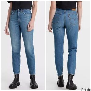 Levi’s Wedgie Fit Ankle Jeans Size 27 Colour Athens Shut It